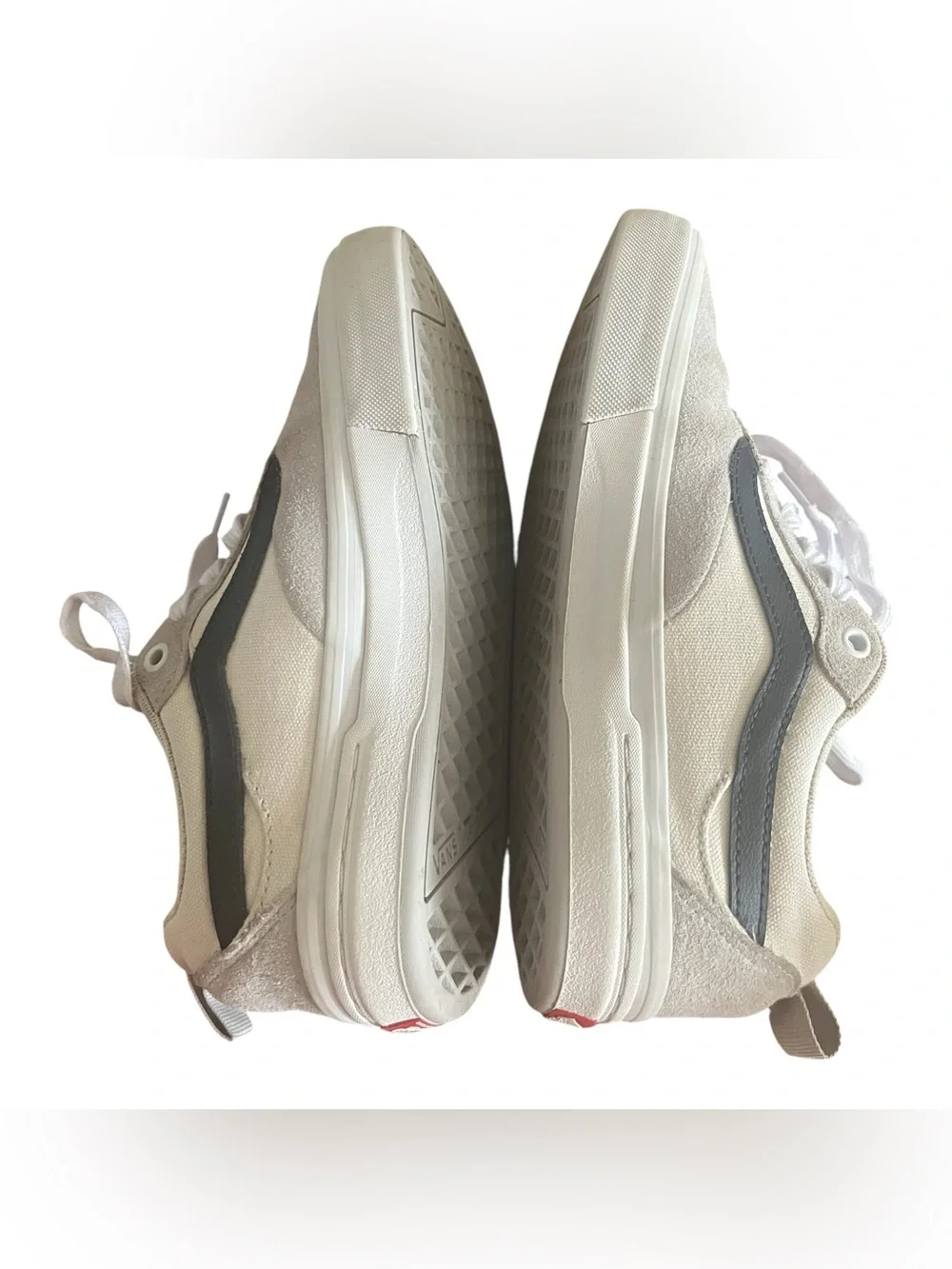 Vans Kyle Walker White Gray Skate Shoes Sneakers Men’s 6.5